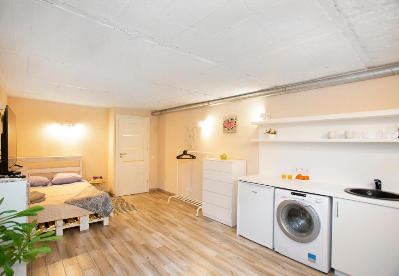 Apartment In Garage With Free Parking كاوناس المظهر الخارجي الصورة
